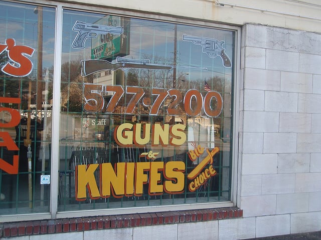 assault with a deadly weapon store